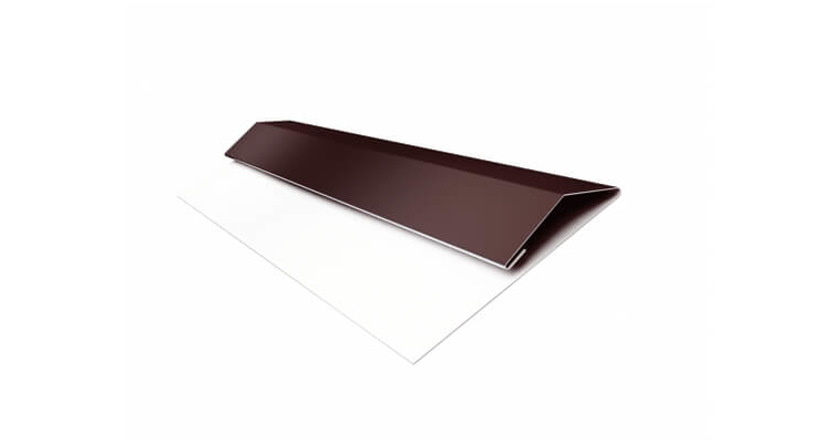 Планка стартово-финишная GreenCoat Pural RR 887 шоколадно-коричневый
