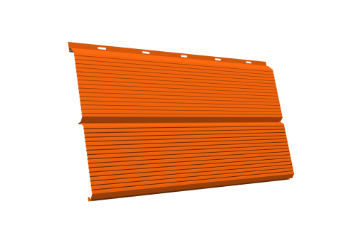 ЭкоБрус 0,345 Gofr GL 0.45 PE с пленкой RAL 2004 оранжевый