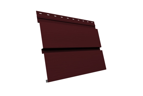 Квадро брус 3D 0.45 Drap ST с пленкой RAL 3005 красное вино