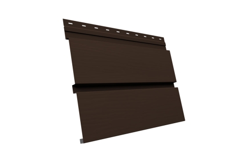 Квадро брус 3D 0.45 Drap ST с пленкой RAL 8017 шоколад
