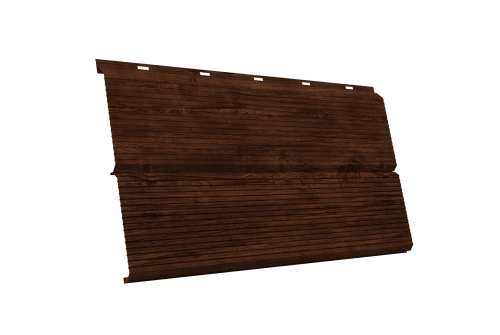 ЭкоБрус 0,345 Gofr 0.45 Print Elite Cherry Wood TwinColor