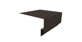 Планка околооконная сложная Блок-хаус new 200х75х27 0,45 Drap TR RR 32 темно-коричневый (3м)