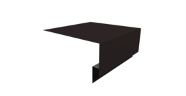 Планка околооконная сложная Блок-хаус new 200х75х27 0,5 Drap TX RAL 9005 черный (2м)