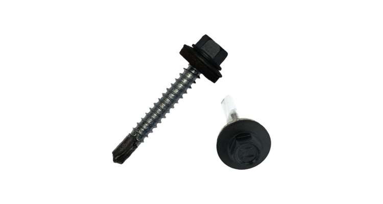 Саморез по металлу Daxmer 5.5х32 (250шт) сверло №3, RAL 7016