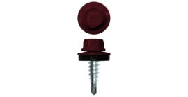 Саморез по металлу Daxmer 4.8х19 RAL 3005 (250) сверло №2