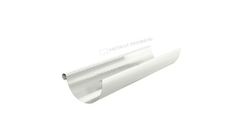 Желоб водосточный Металл Профиль GRANDSYSTEM D125х3000 RAL 9010