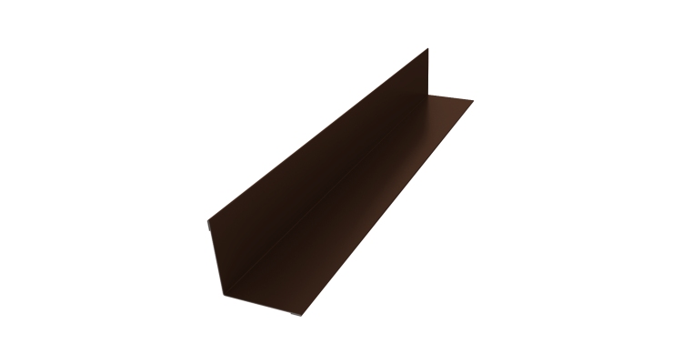 Угол внутренний 30х30 0,45 Drap ST RAL 8017 шоколад (2м)